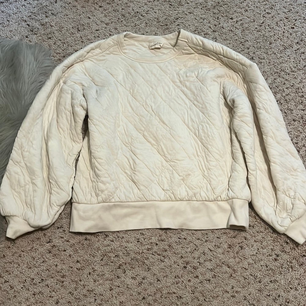 Soft beige sweater